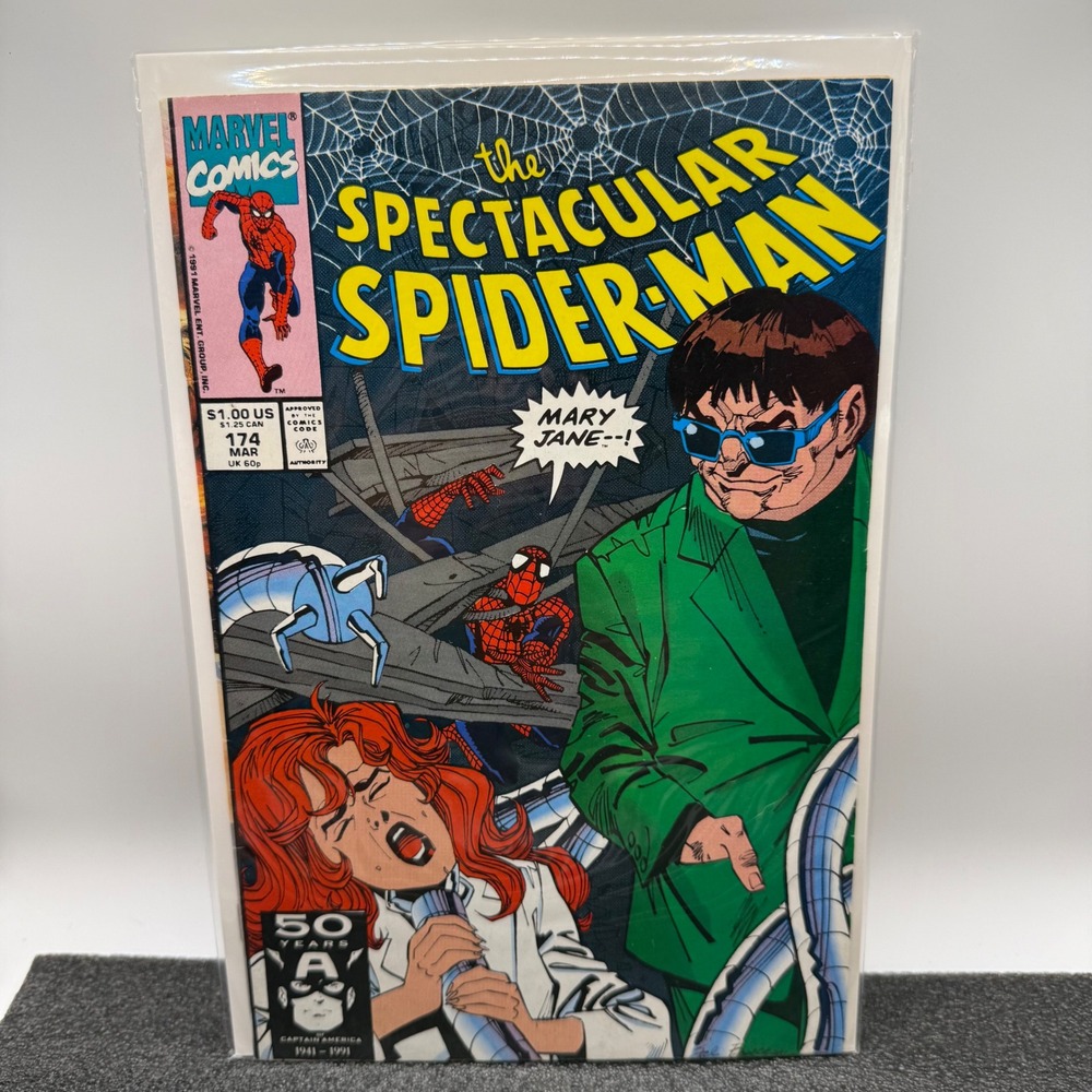 Spectacular Spider-Man 174 Marvel Comics 1991 Doctor Octopus Mary Jane Watson